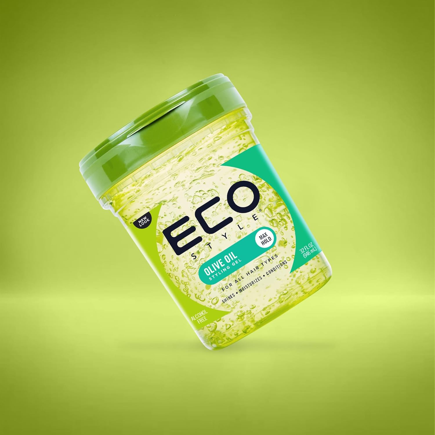Eco Styler - Gel Olive Oil - 946 ml - fixation forte, hydratation