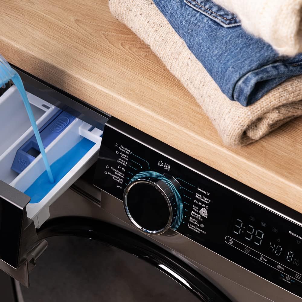 Cecotec - Bolero DressCode (série 121000) - 12kg, 1400tr/min, Inverter, Spa Care