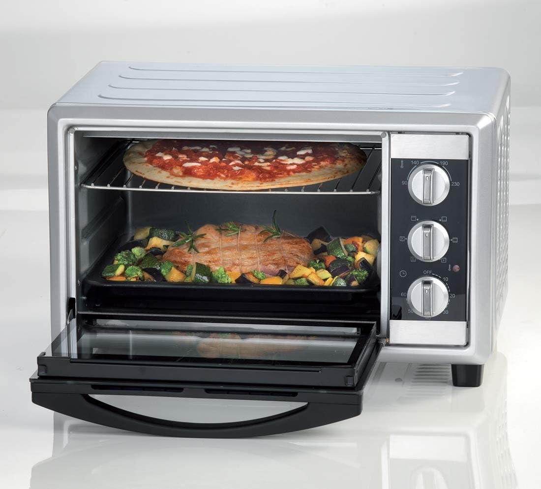 Ariete - Four électrique Bon Cuisine 300 - inox - 1500W, pose libre