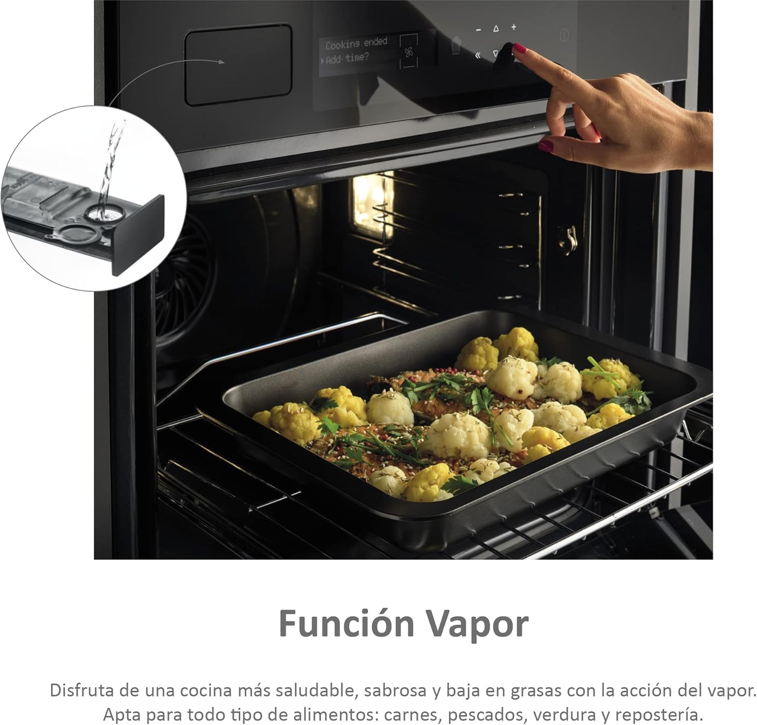 Haier - HWO60SM5S5BH Stream Series 4, 70L, pyrolyse, Wi-Fi, A+