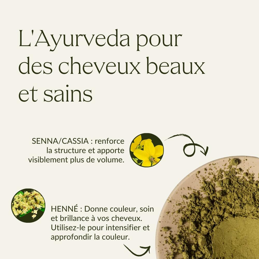 Khadi - Blond Soleil - 100g - coloration végétale blond cuivré doré