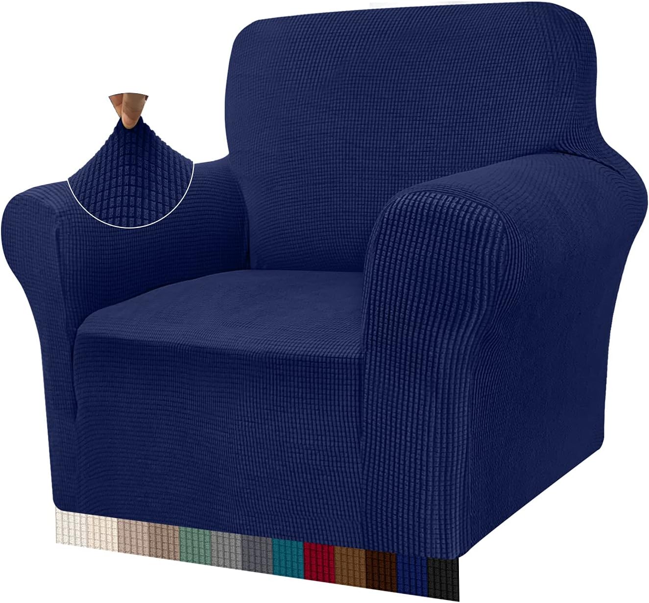 Granbest - housse canapé jacquard extensible - salon - protection animaux