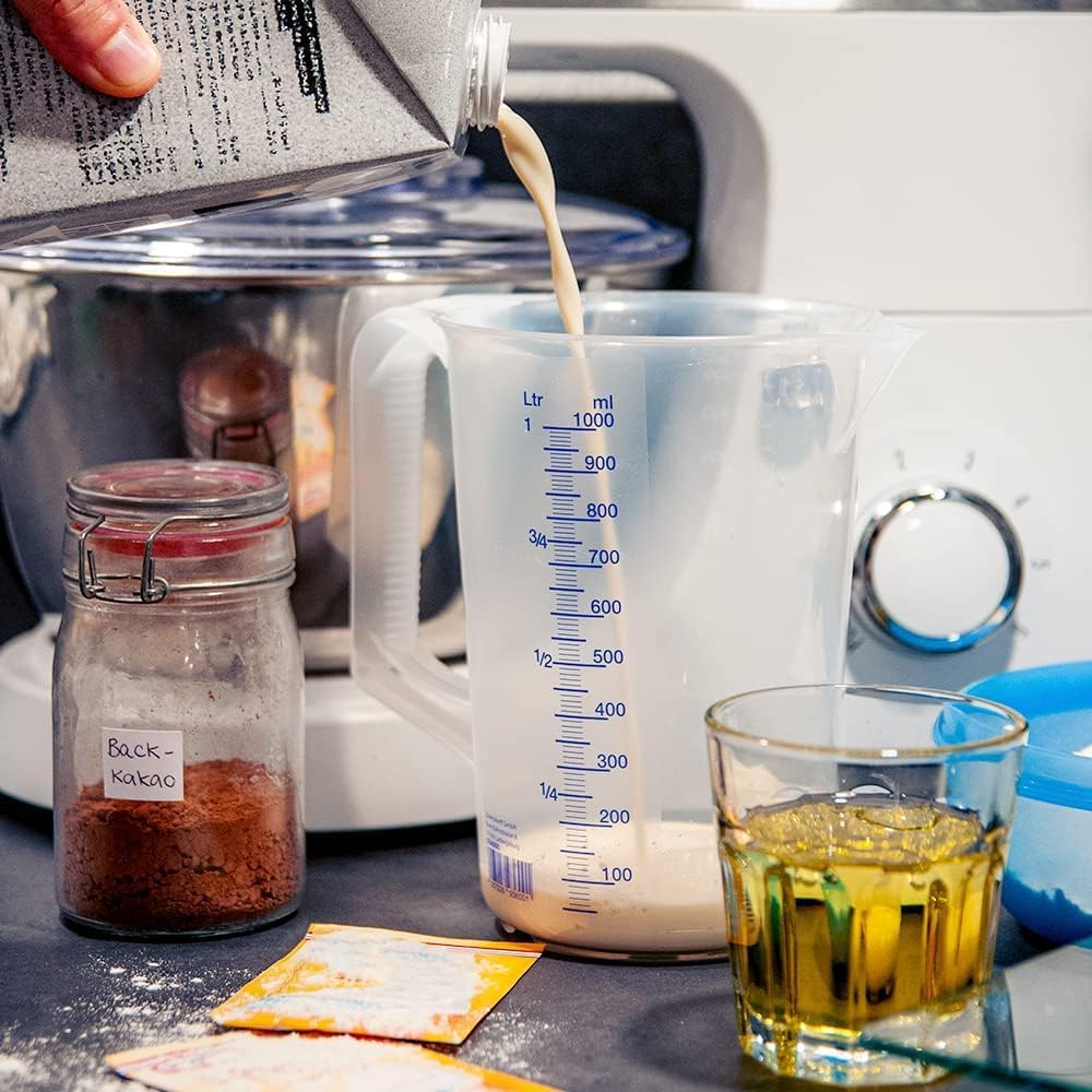 Hünersdorff - récipient gradué transparent - mesure précise - 936000