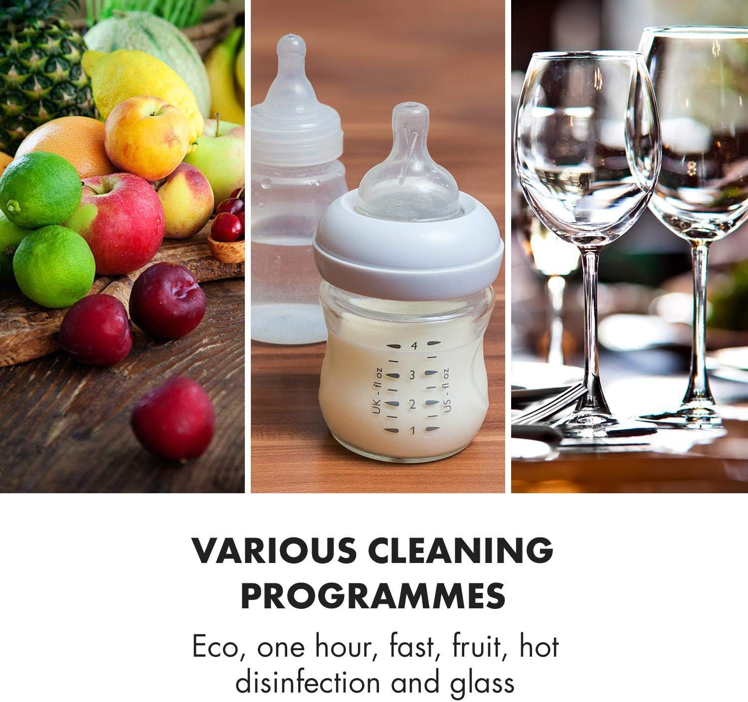 Klarstein - Amazonia Mini - compact, 7 programmes, 5L, silencieux, digital, bleu