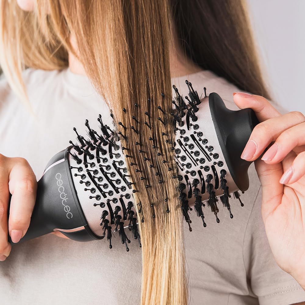 Cecotec - Bamba CeramicCare Unique - sèche-cheveux 2 en 1, 1200W, céramique, 2 vitesses, 3 températures, air froid