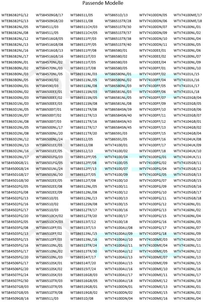 Bosch Siemens Neff Constructa - poignée sèche-linge 225x70x45mm plastique blanc - 00644221