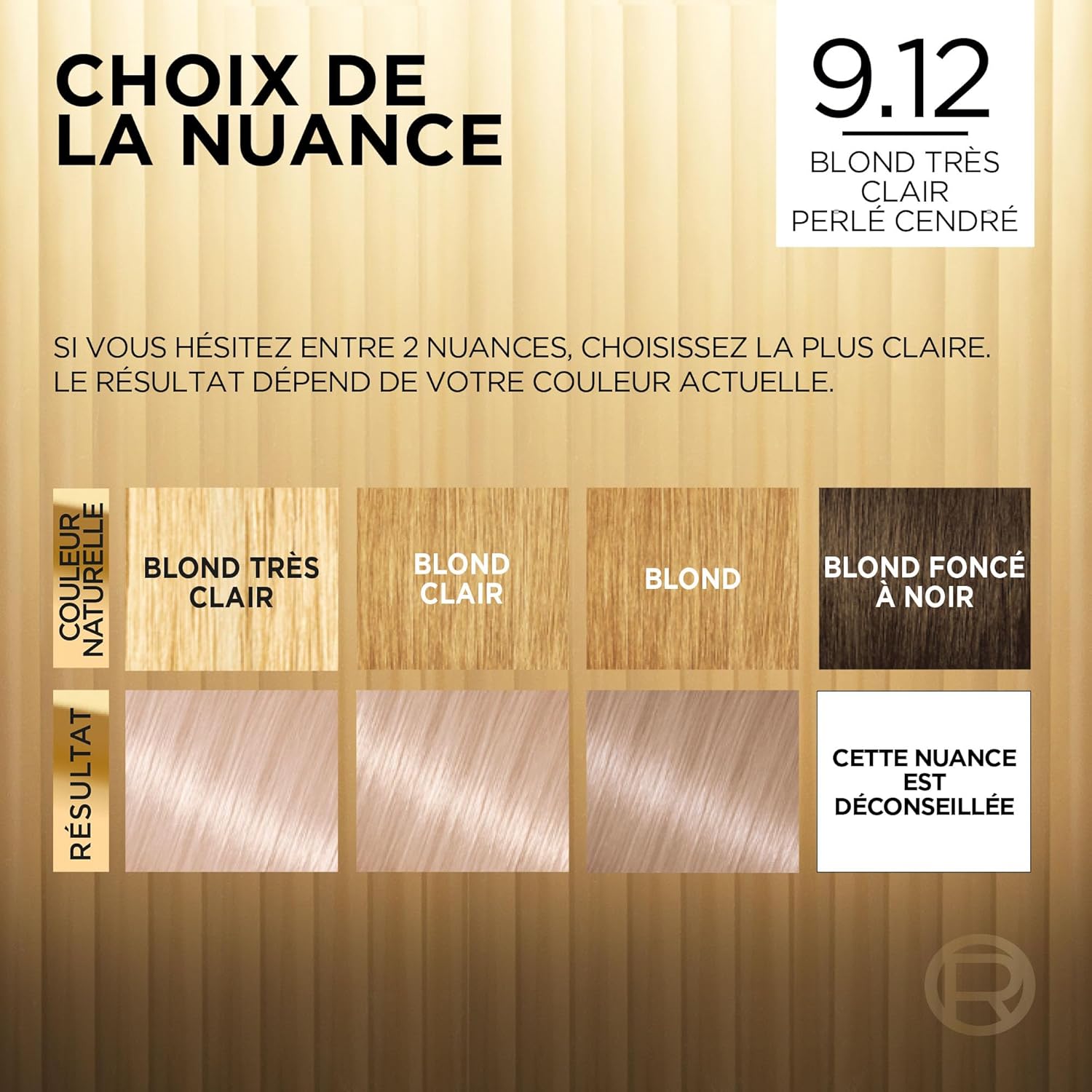 L'Oréal Paris - Préférence Sibérie 9.12 - coloration permanente - blond très clair cendré, couvre 100% cheveux blancs
