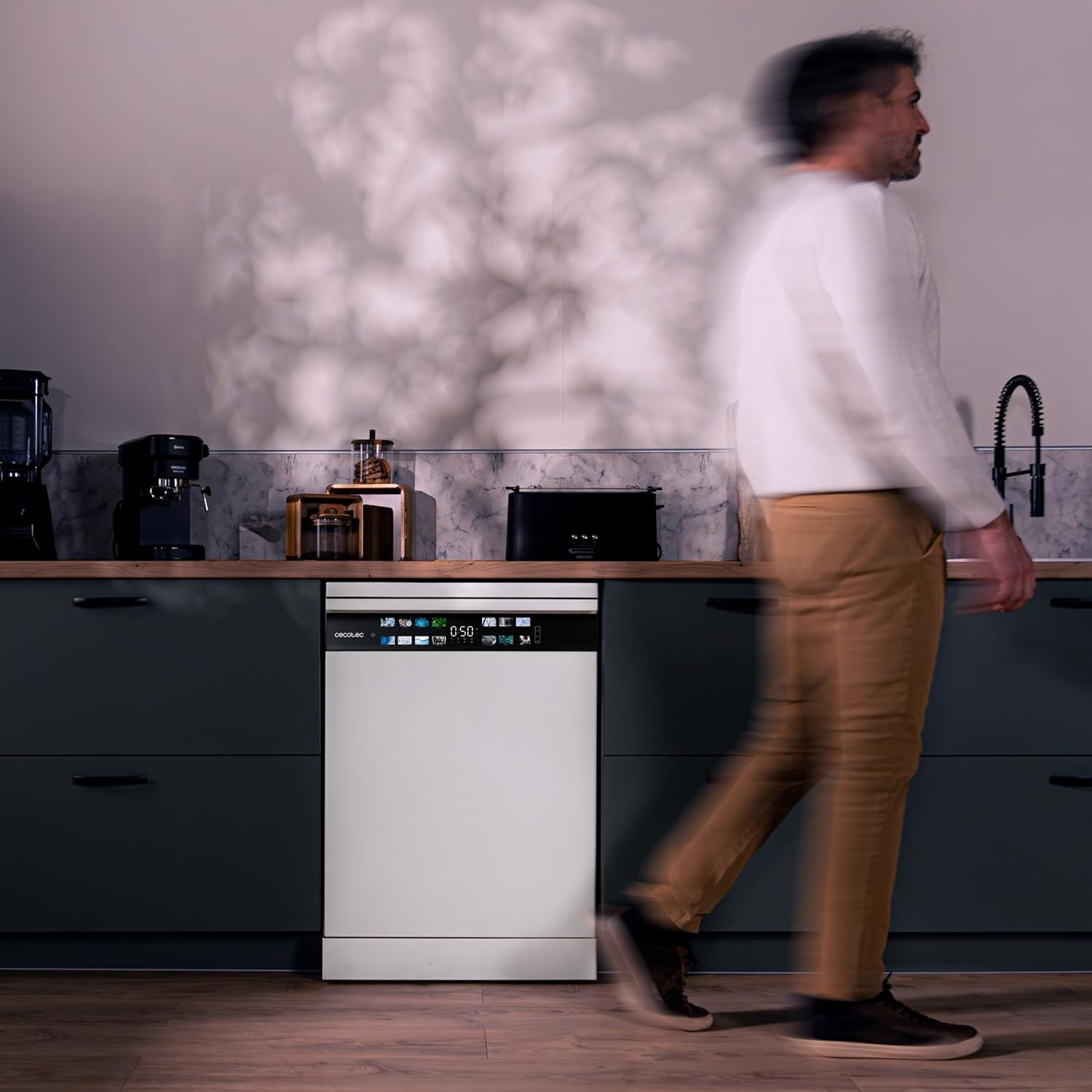 Cecotec - Bolero série Aguazero - 60cm - 15 couverts, Inverter, Turbo Dry, 6700B