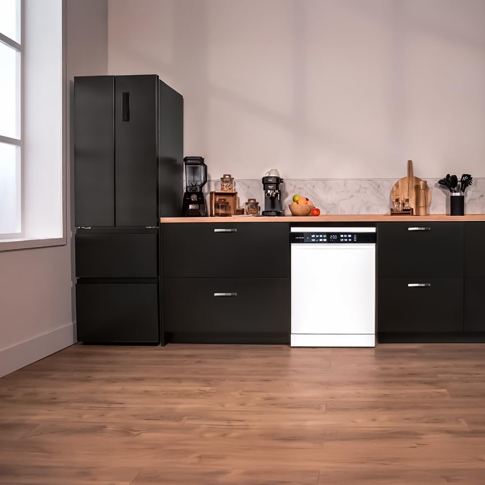 Cecotec - Bolero Aguazero 6210 - 60cm - 15 couverts, écran XXL, Sécurité enfants, Dry+, Classe D - 6210