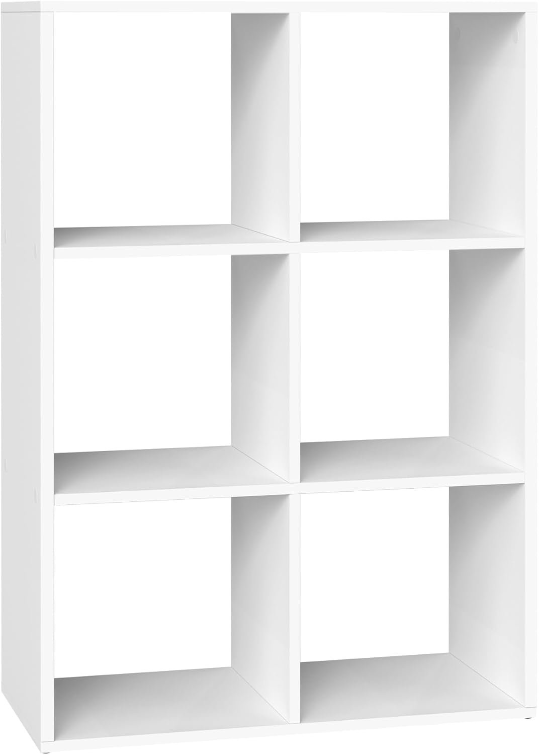 VASAGLE - Custos Collection étagère 3 niveaux, blanc, 30x98x66,4cm LBC406WB01