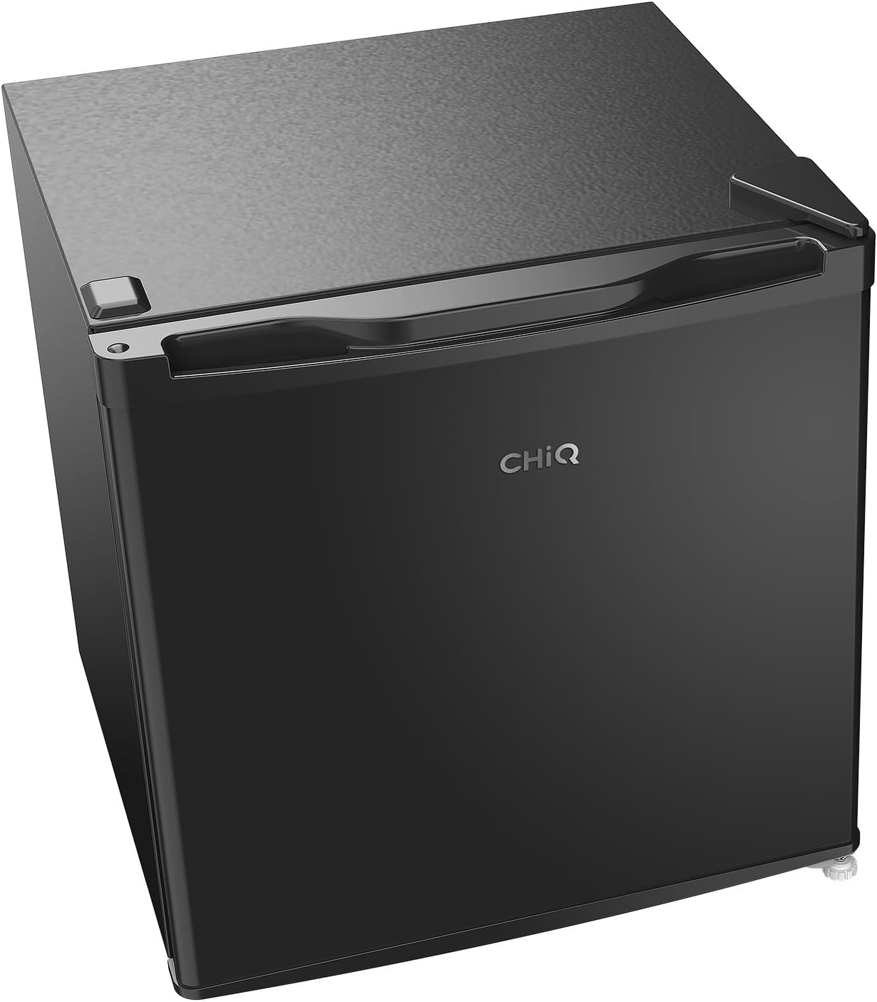 CHIQ - mini réfrigérateur compact 46L, silencieux, porte-bouteilles, thermostat réglable, 47x44,7 cm, CSD46D4E