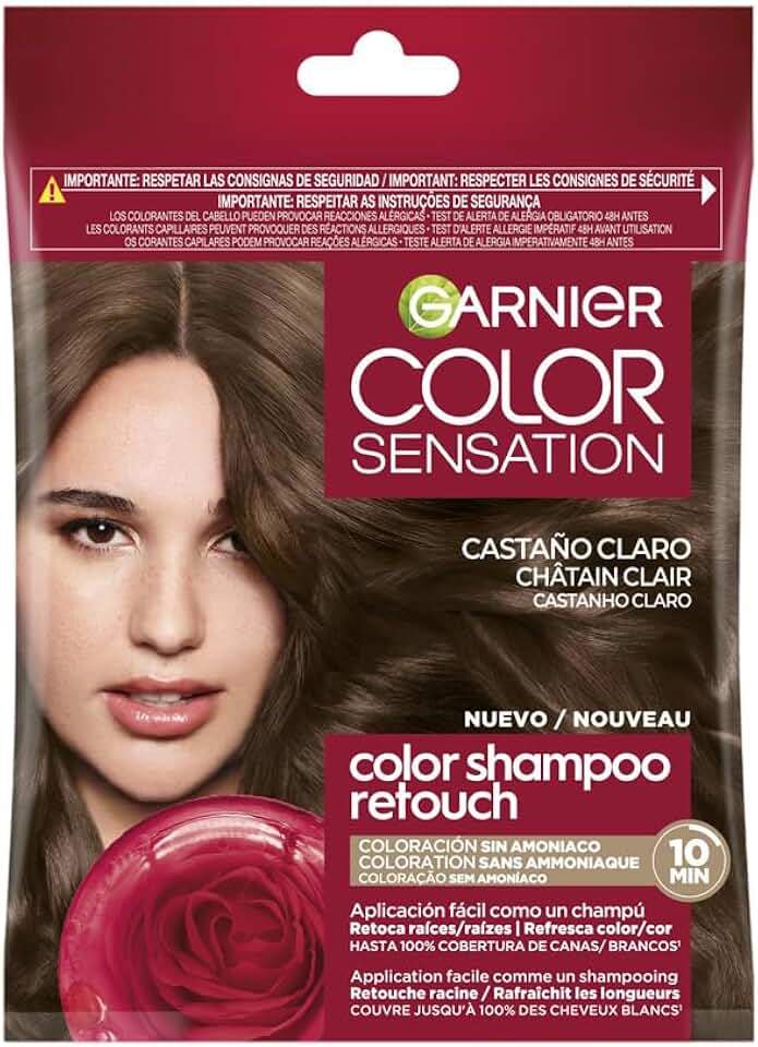 Garnier - Color Shampoo Retouch - semi-permanent - châtain clair