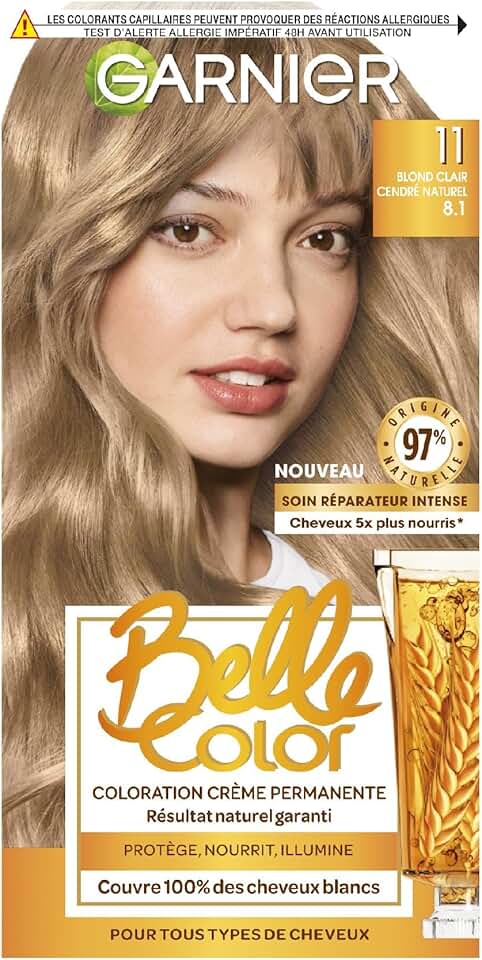Garnier - Belle Color crème - 100ml - blond clair cendré naturel