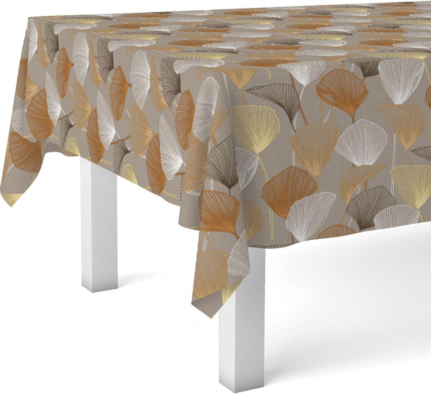 Nappe en toile cirée rectangulaire - DUERO - 140x140 cm - anti-taches, imperméable, entretien facile