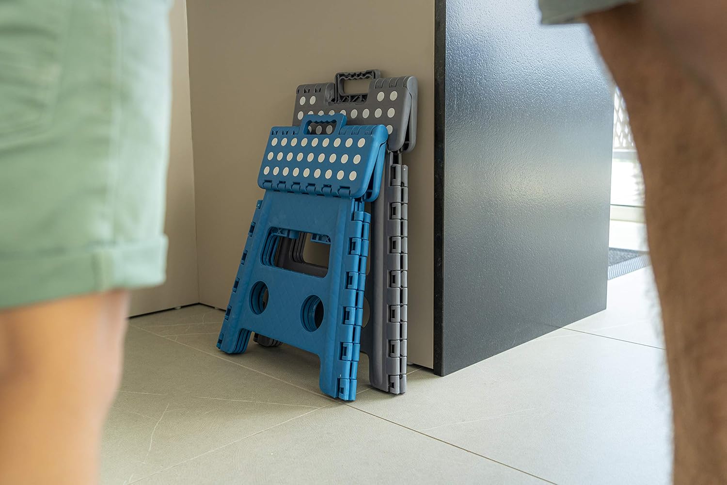 Arregui - tabouret pliant multiusage - 32 cm - marchepied compact TB-032-G