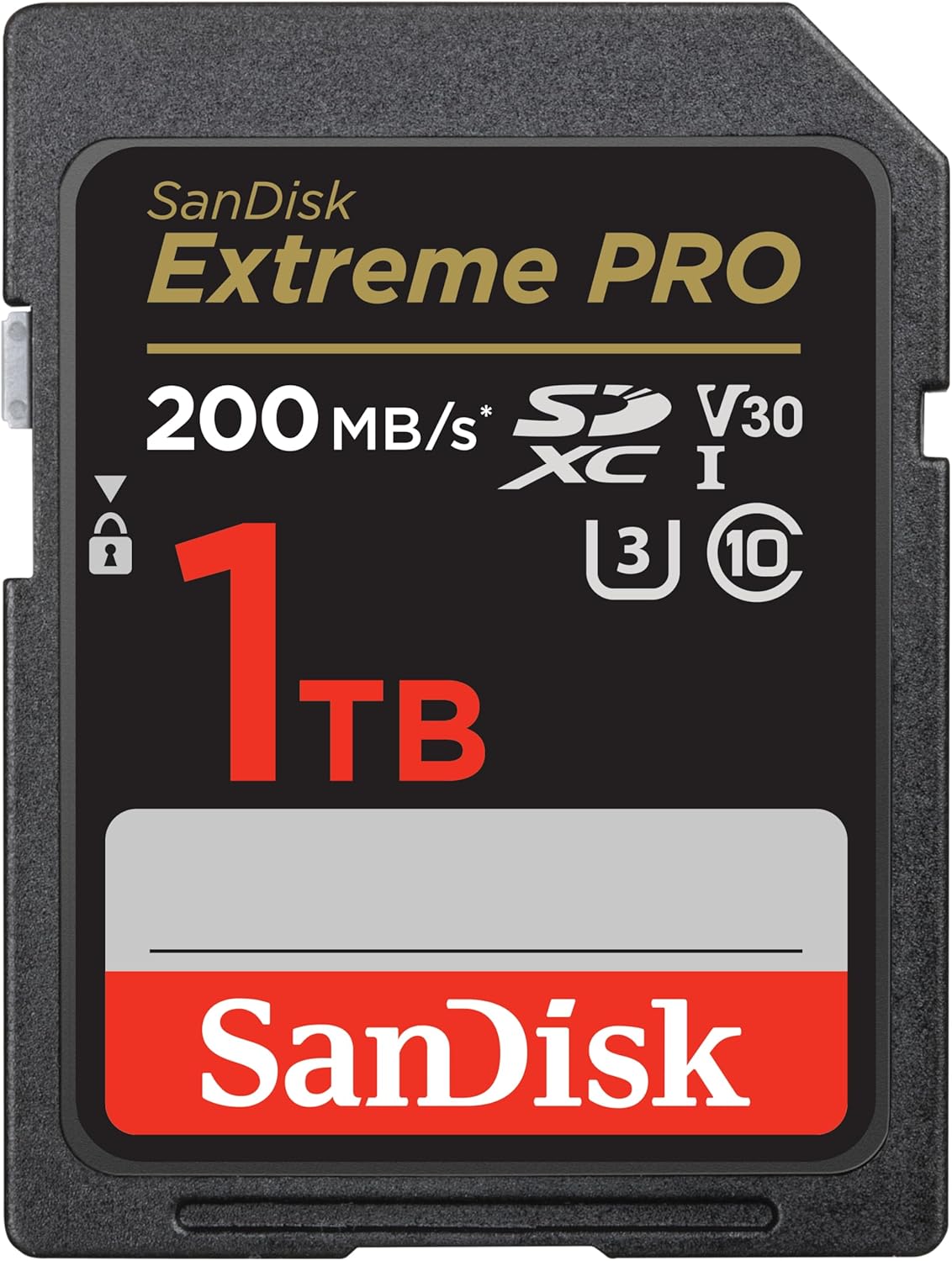 SanDisk - Extreme PRO SDXC - 1 To - 200 Mo/s, 4K, UHS-I, V30, U3