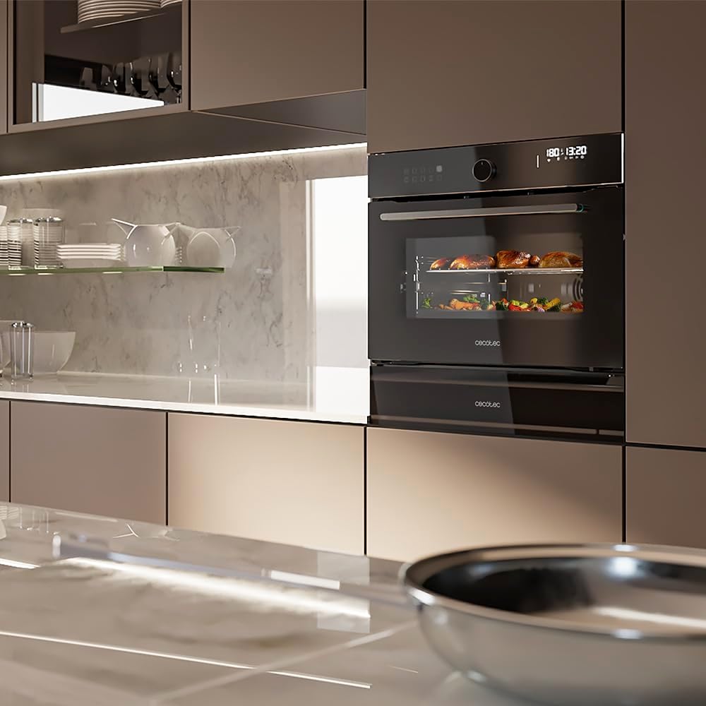 Cecotec - Bolero Hexa, 53 L, Airfryer, 11 fonctions, 2900W, AF314500