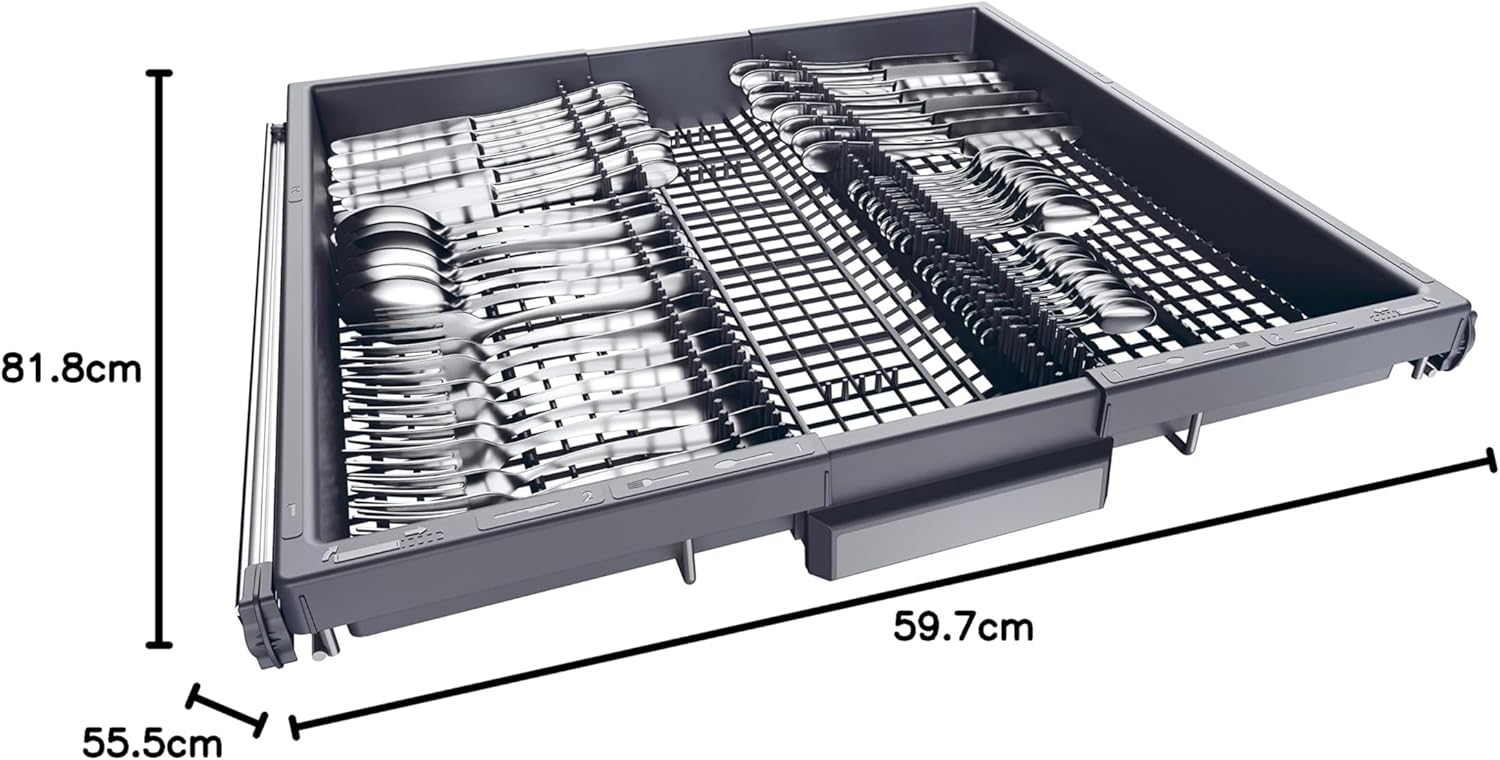 Haier - lave-vaisselle encastrable série XS - 60 cm - 6 programmes - XS6B0S3FSB