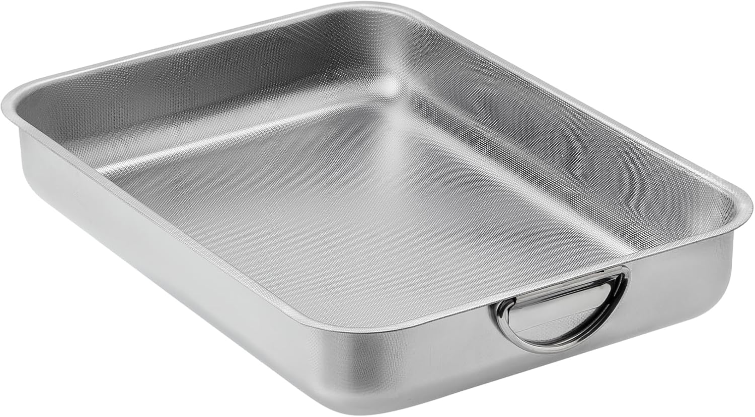 ROSSETTO - Plat à Four inox nid d’abeille, poignées, 25cm