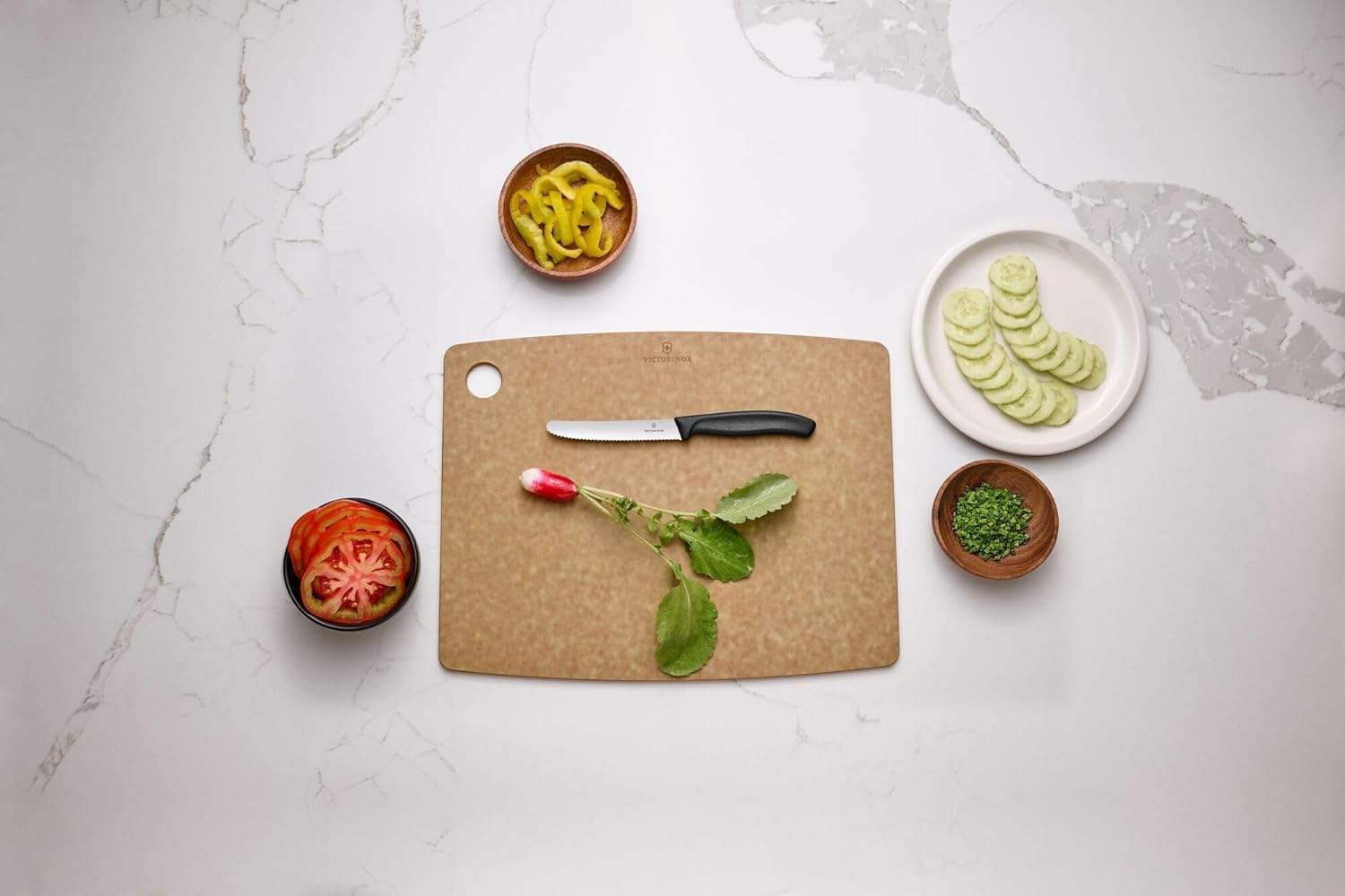 Victorinox - Swiss Classic - 11cm - couteau petit déjeuner dentelé, set 6 pièces