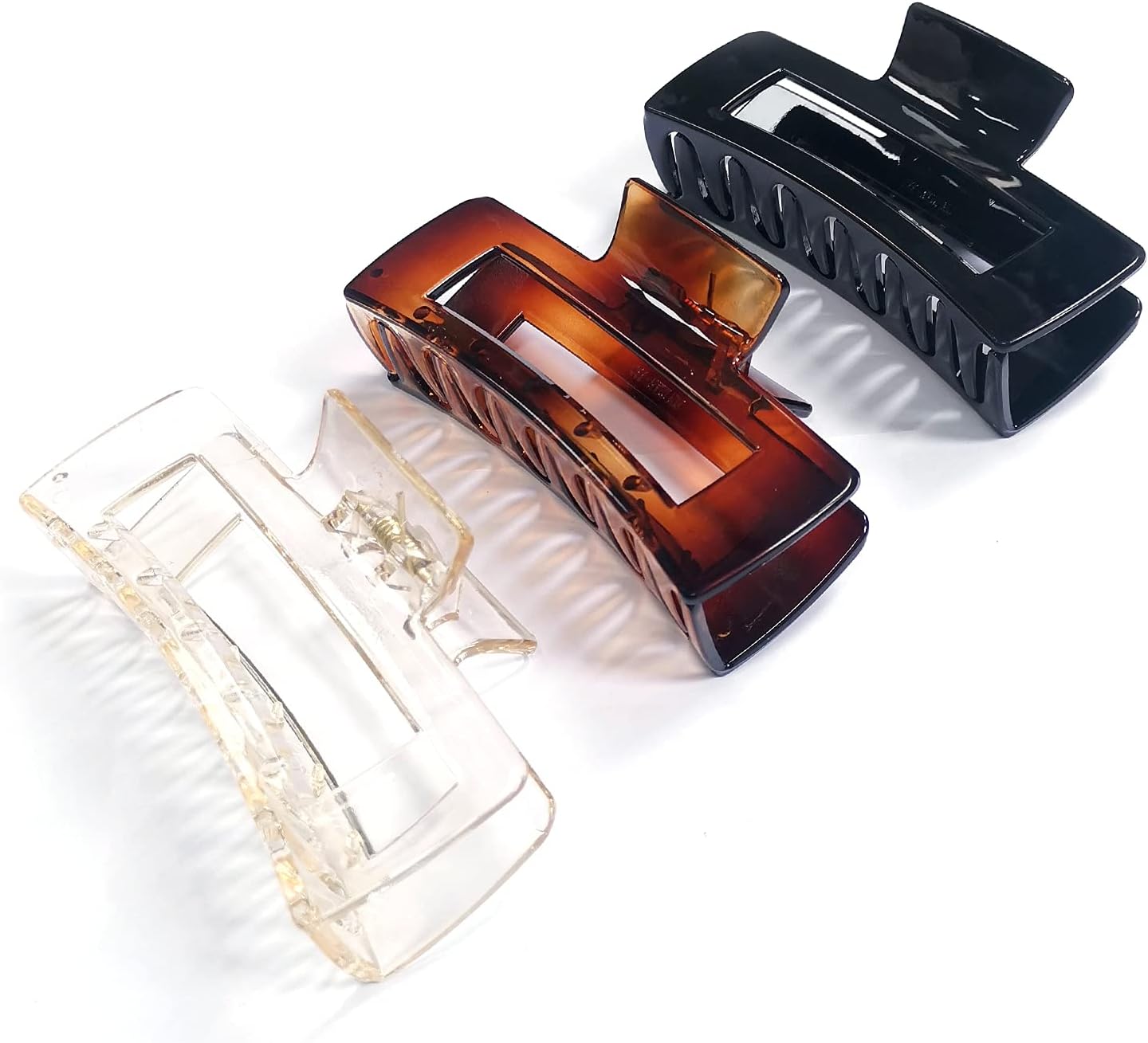 Kavya - 3 pièces pinces cheveux - grande taille - antidérapantes, idéales cheveux épais