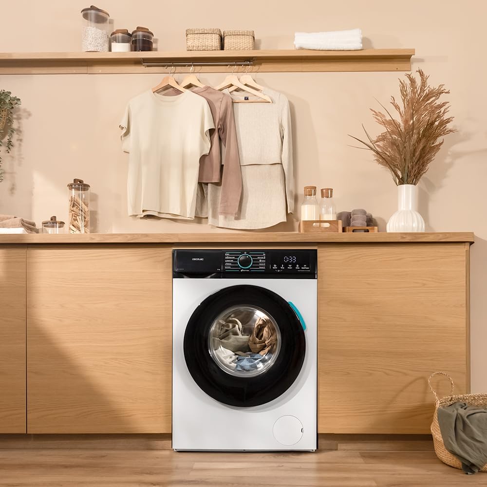 Cecotec - Bolero DressCode 6160 - 6 kg, 1200 tr/min, moteur inverter