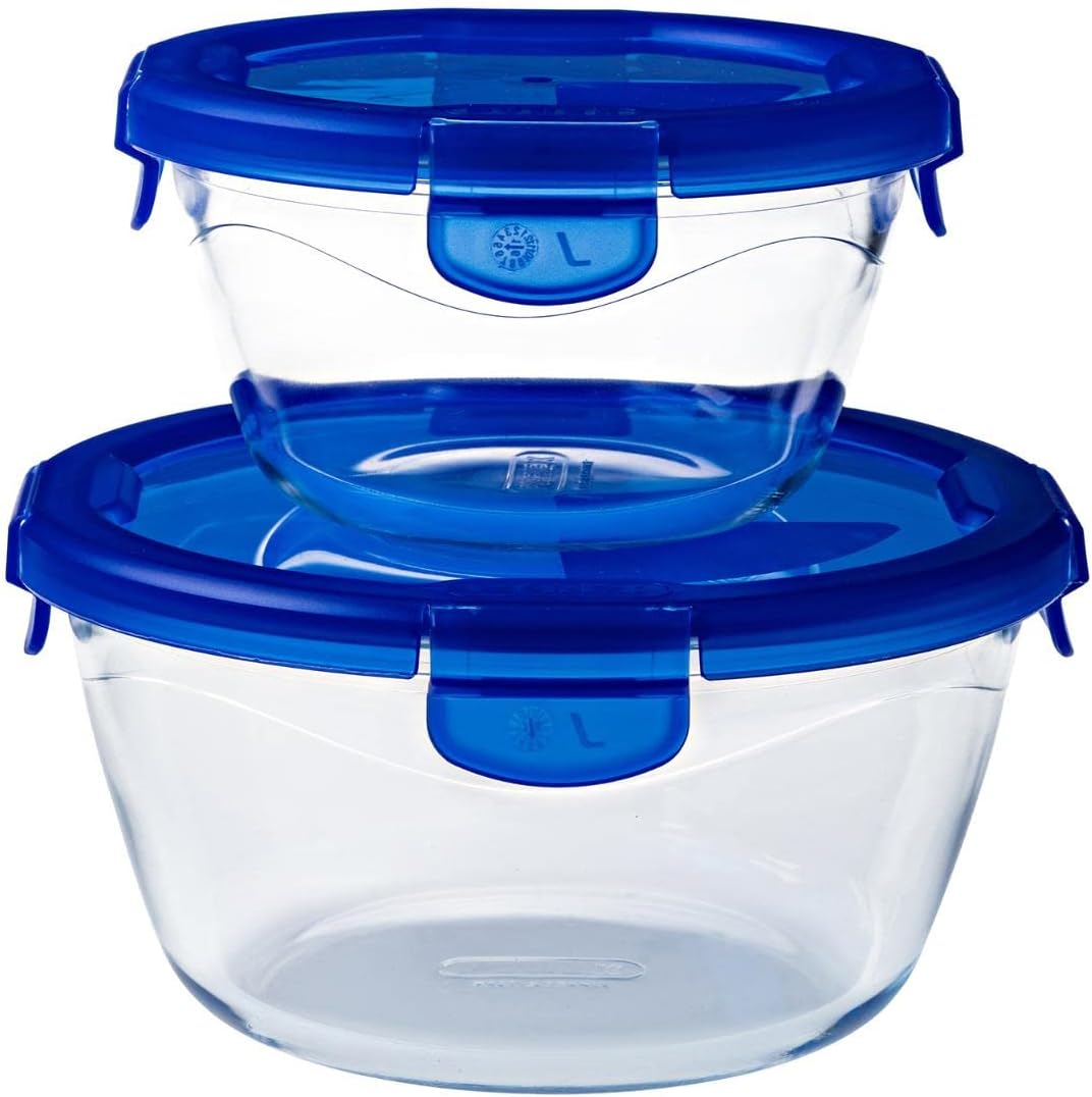 Pyrex - Cook & Go - boîte ronde 15 cm - verre, couvercle hermétique