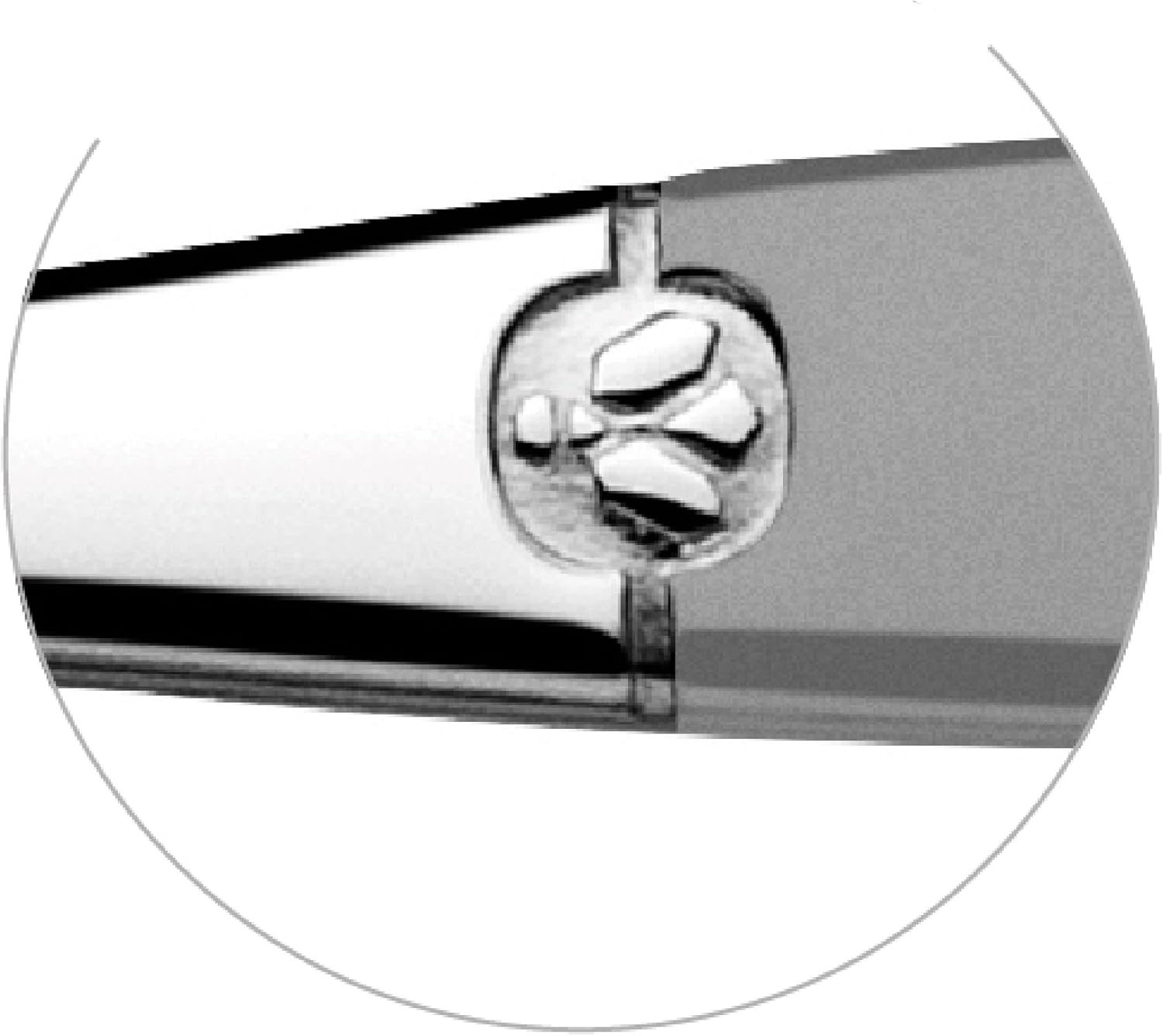 Lou Laguiole - Jet - 255 mm - acier inox sablé