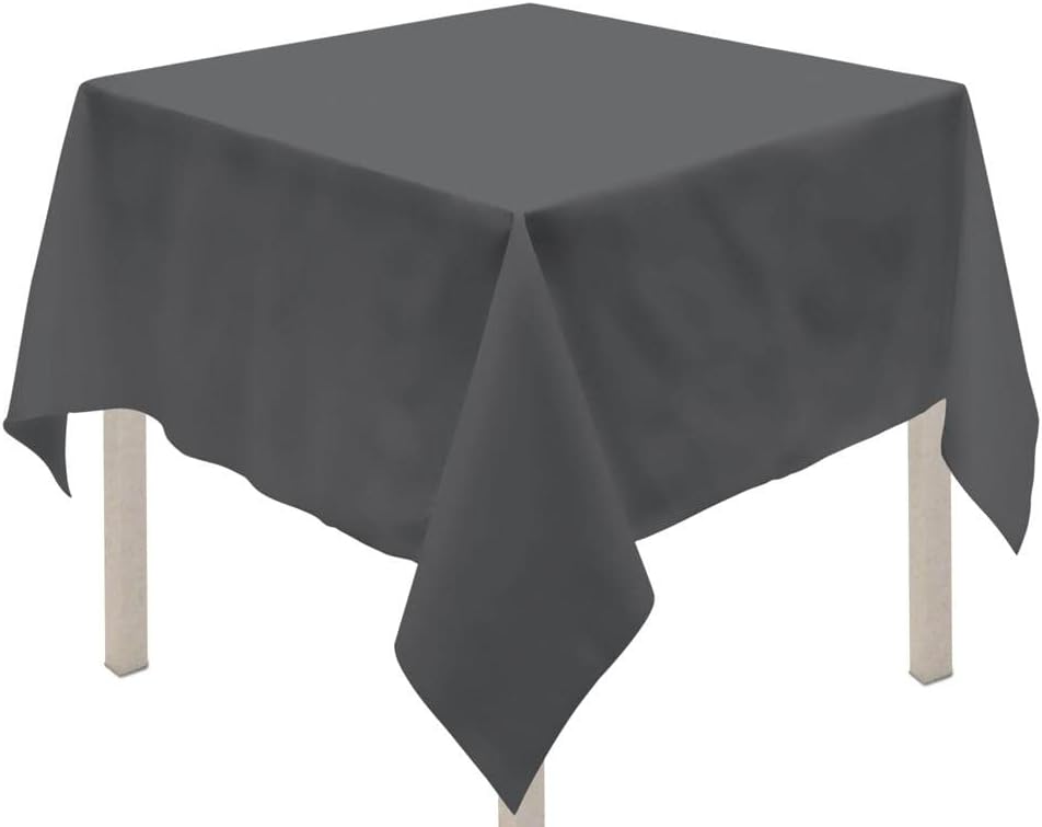 Soleil d'Ocre - Nappe Alix - 180x180 cm - polyester anti-tâches