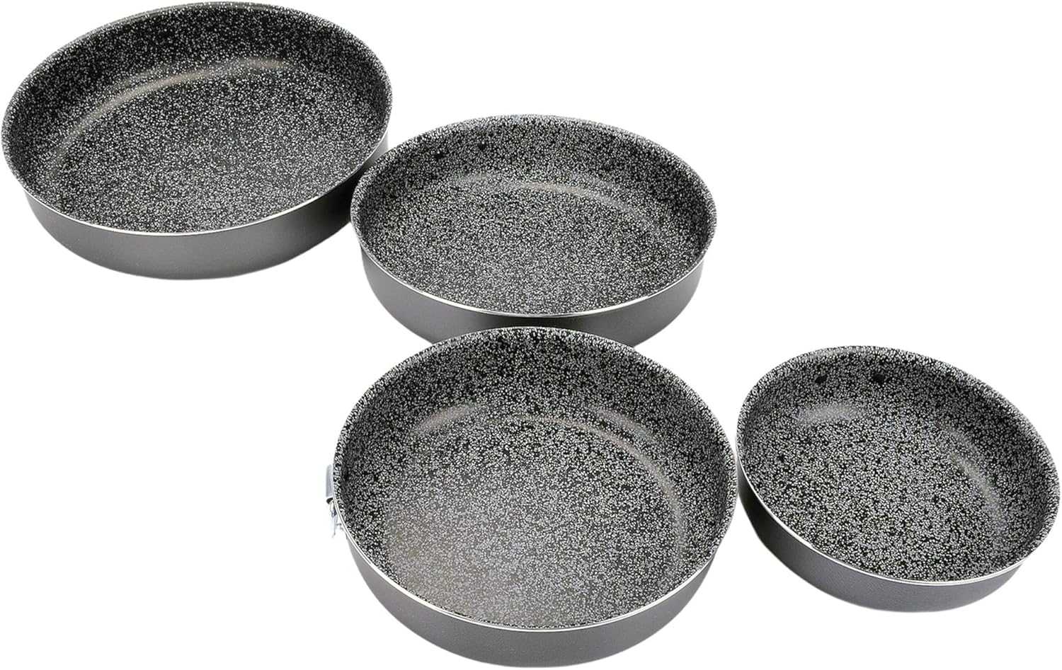 Alluflon - Tradition Italie - moule en aluminium 24cm, noir