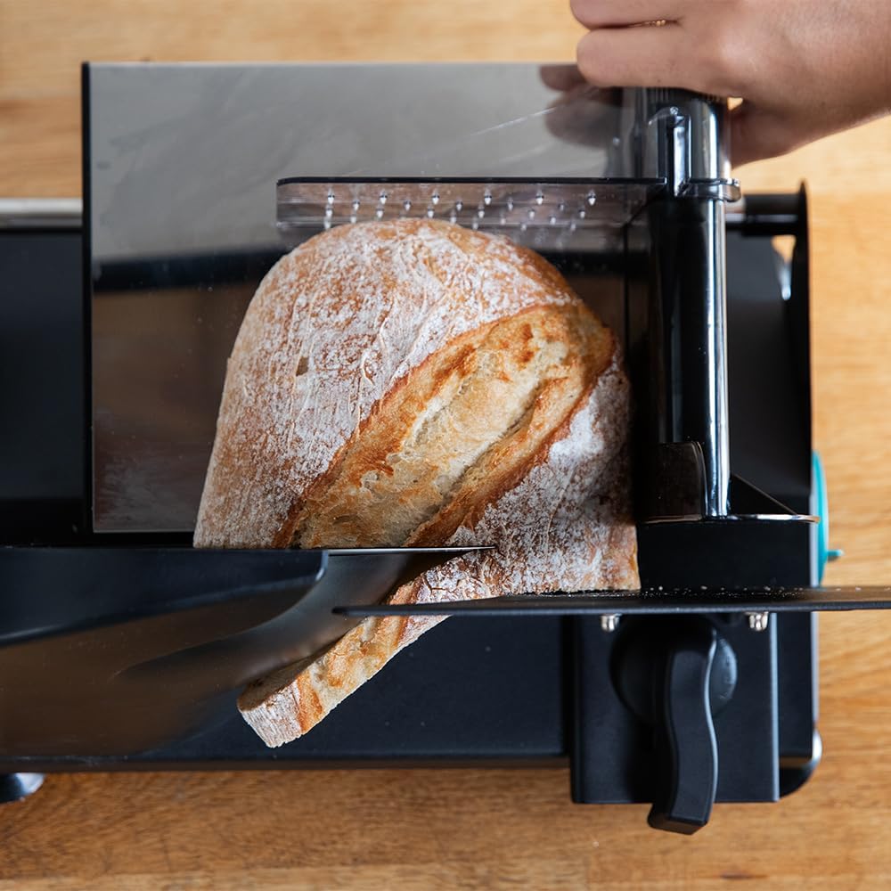 Cecotec - Rock'nCut Shuriken Steel - 190 mm - Trancheuse inox 200 W, épaisseur réglable 0-15 mm