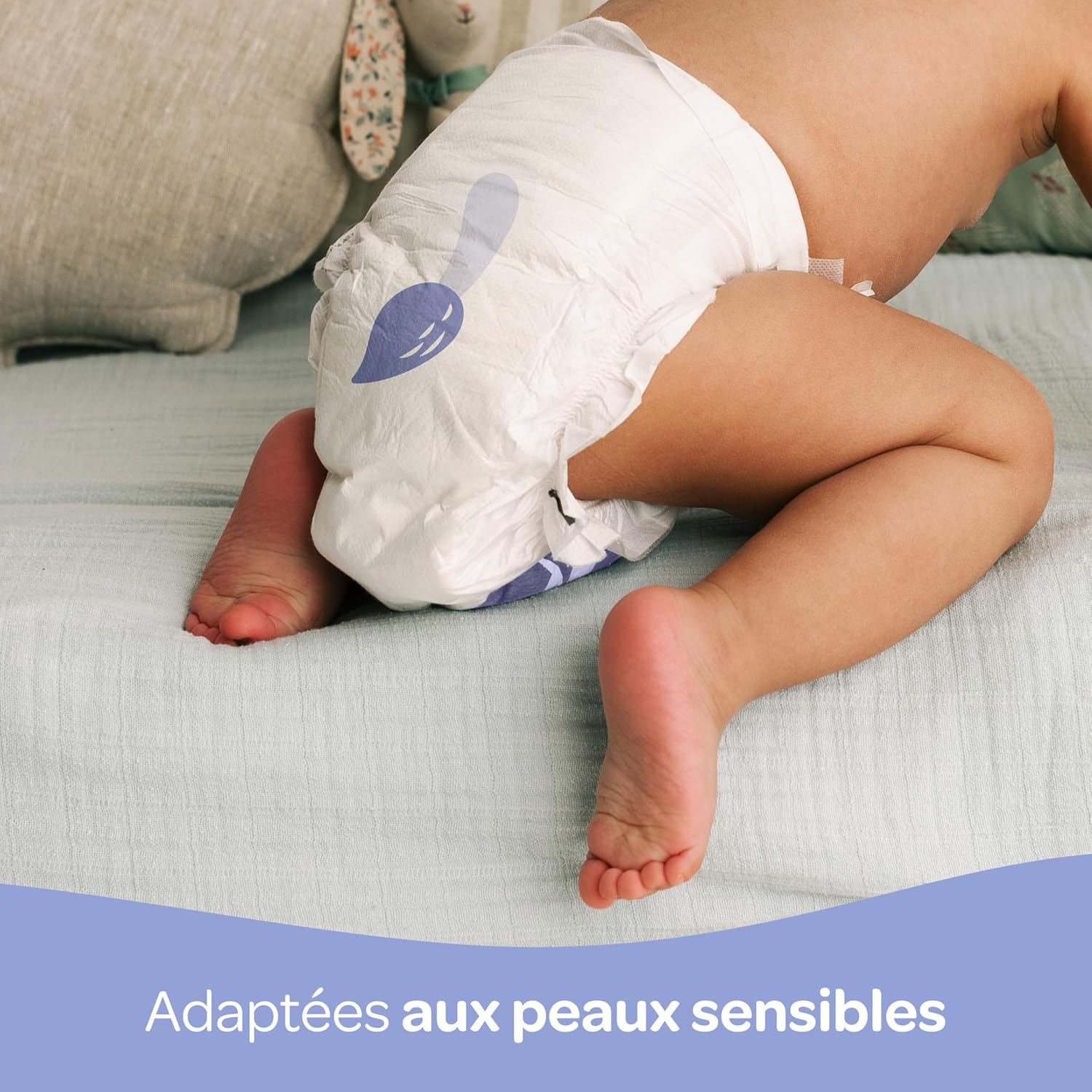Biolane - Couches bébé Taille 6 - 16kg+ - Ultra absorbantes, 12h au sec, pack 1 mois, 120 couches