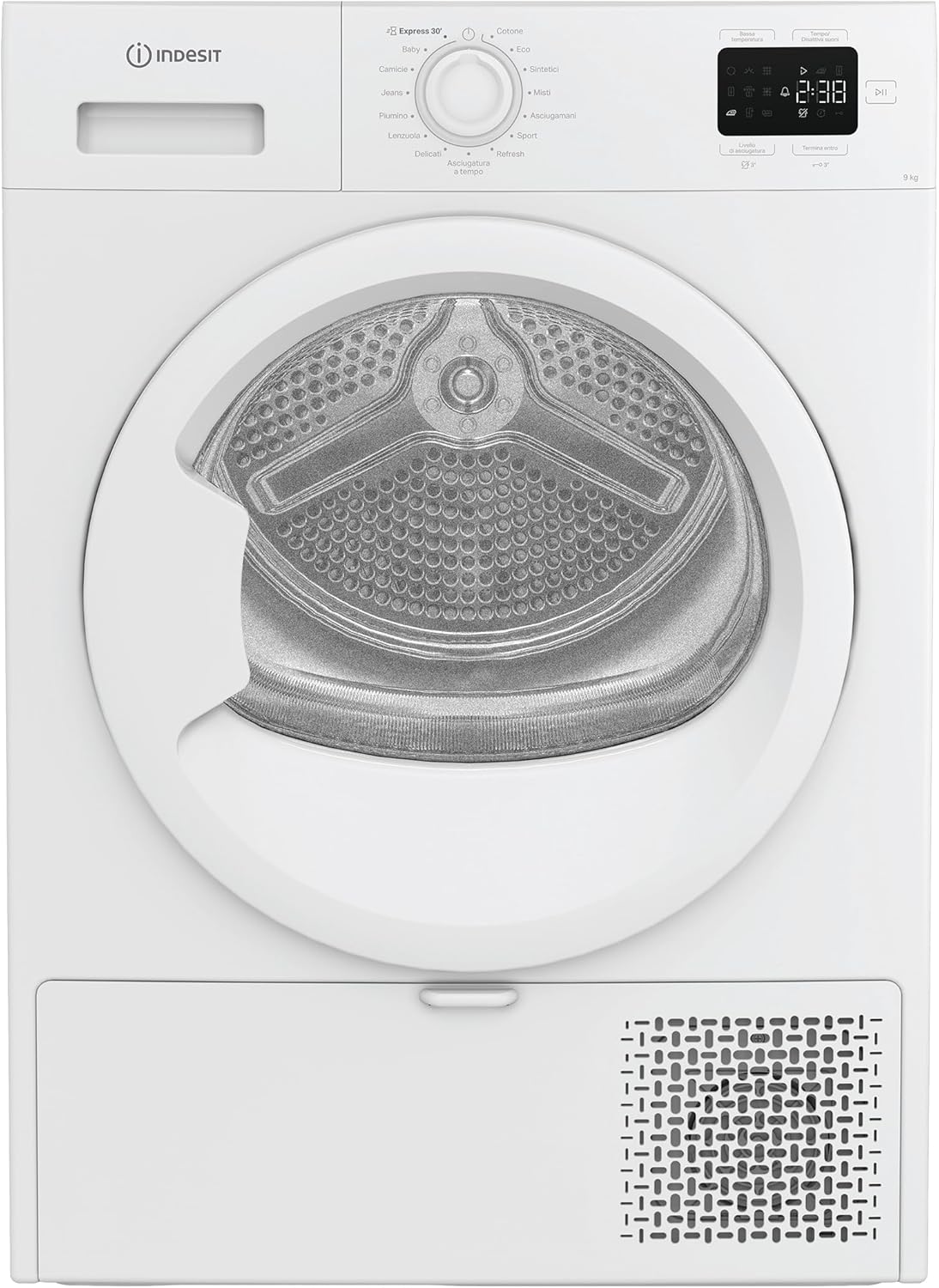 Indesit - sèche-linge série YD, 9kg, filtre 2 en 1, éco, C YD 92D WW IT