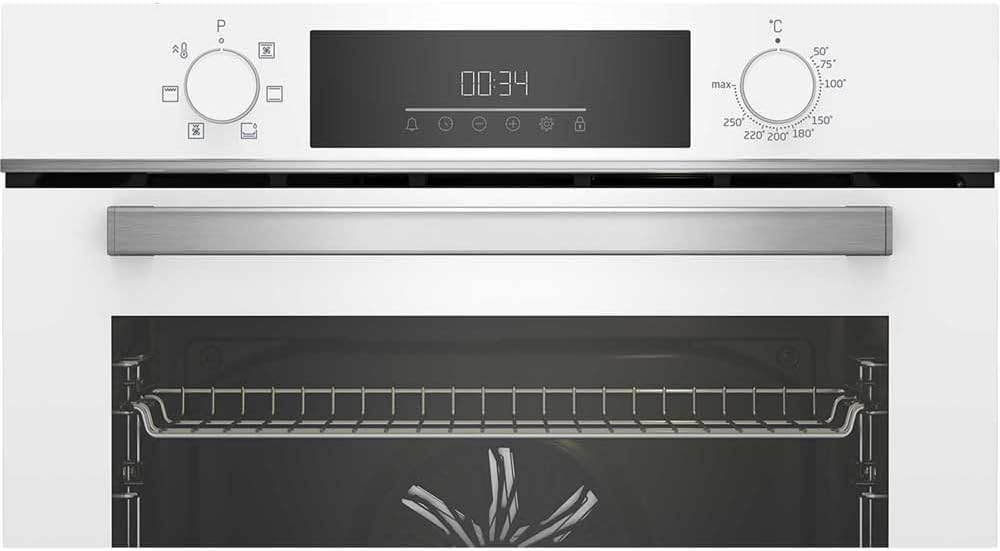 Beko - four encastrable série BBIE18300W - 71L, blanc, multifonction, BBIE18300W