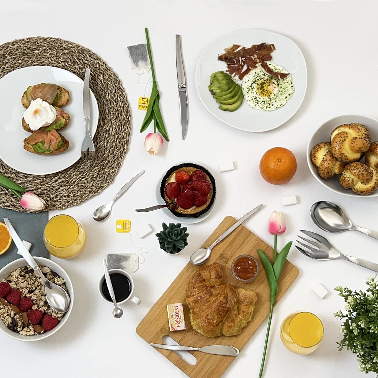 Lou Laguiole - Jet - 255 mm - acier inox sablé