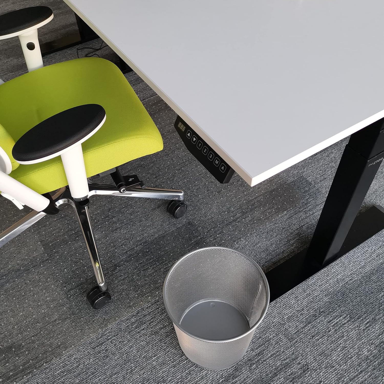 D.RECT - corbeille à papier treillis - 266x218x280mm - 12L argent