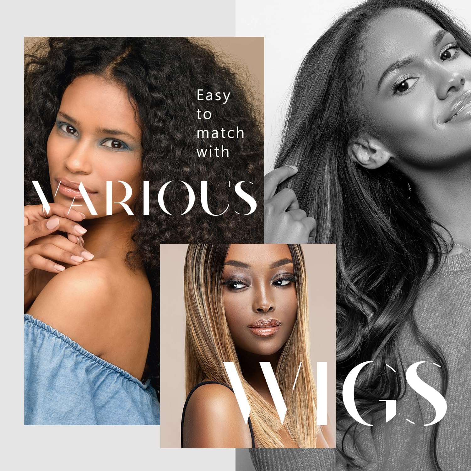 Dreamlover - Bandeau Perruque antidérapant - 2 pièces marron - Bande anti-glisse pour perruque femme