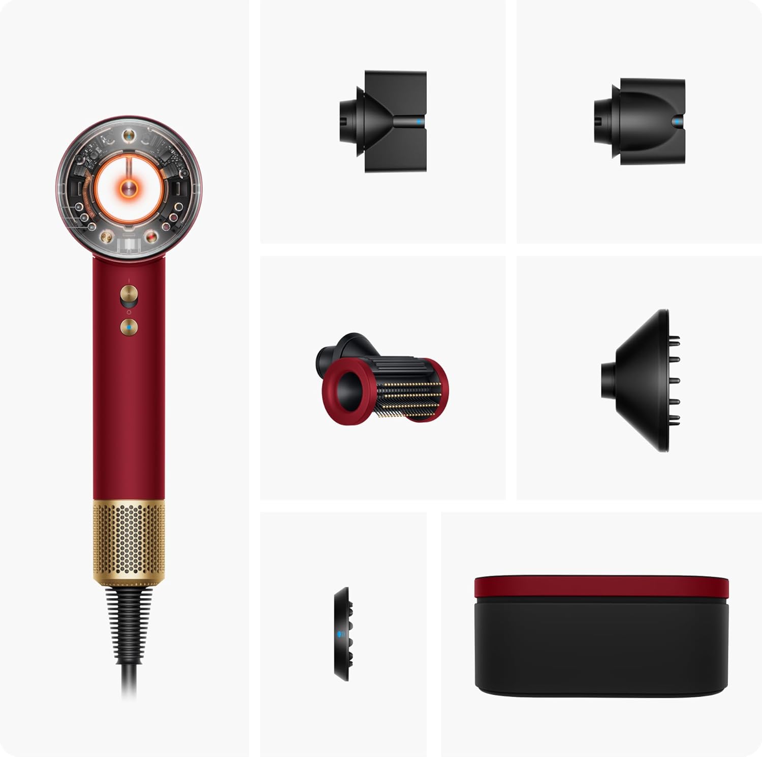 Dyson - Supersonic Nural - Sèche-cheveux compact - Cheveux raides/ondulés