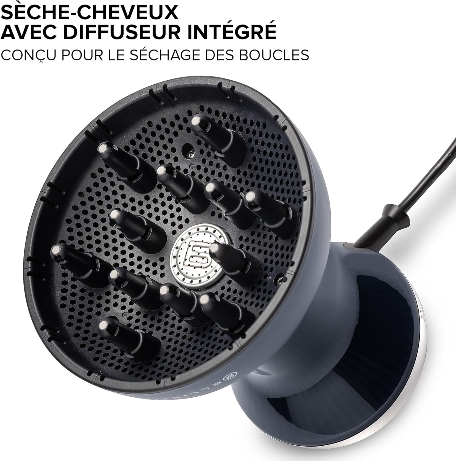 Bellissima – Diffon Supreme Deluxe – diffuseur cheveux céramique kératine – 3 puissances, ionique, séchage doux