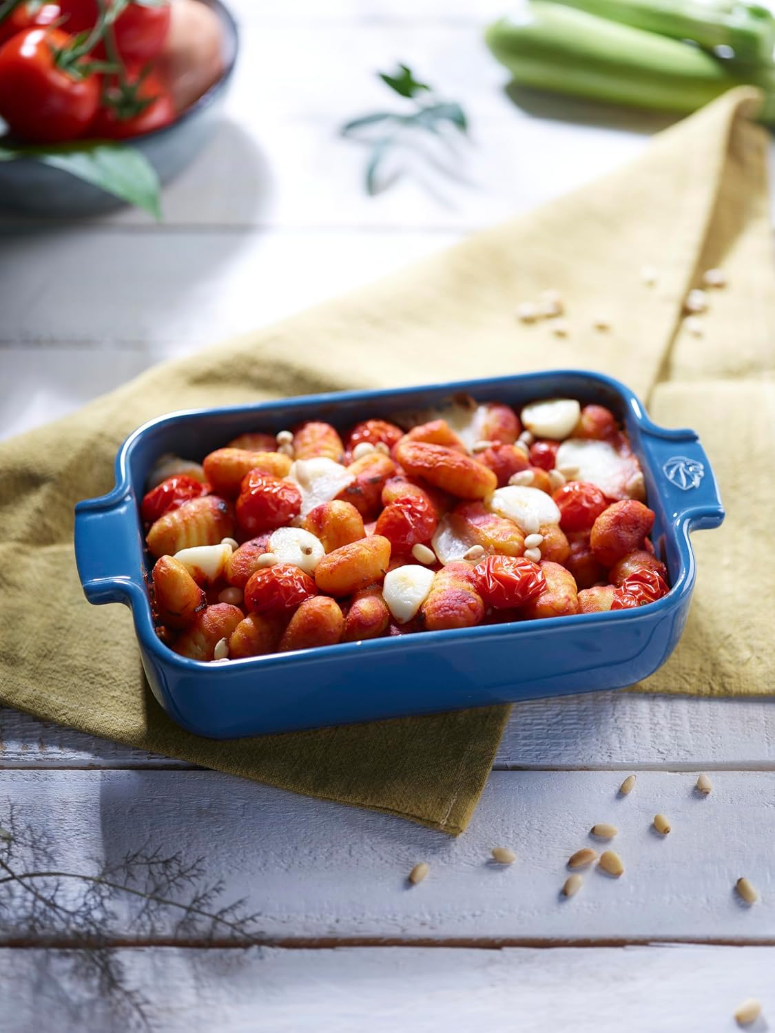 Peugeot - plat rectangulaire céramique 32x21,7x7,2 cm 2,7L 10 ans