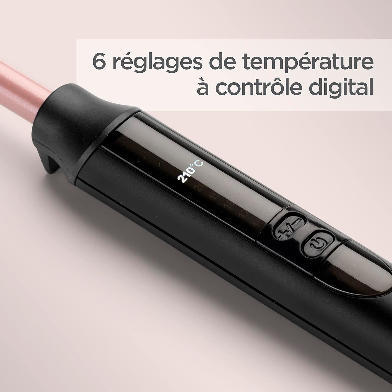 BaByliss - Boucleur 10 mm - quartz-céramique, 10 temp, compact - C449E