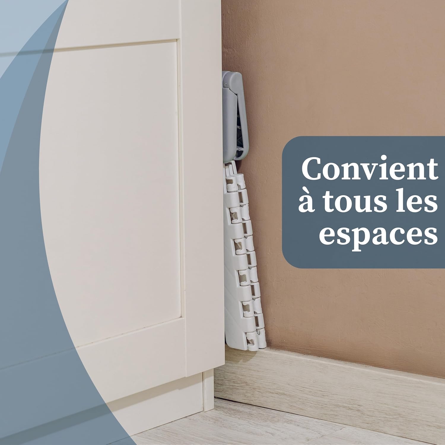 Bisoo - Tabouret pliant 22 cm - plastique robuste, enfant, portable