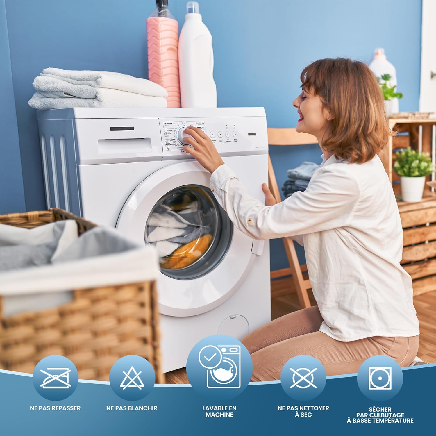 Utopia Bedding - Protège-matelas Drap Housse - 200x200 cm - Imperméable, Oeko TEX