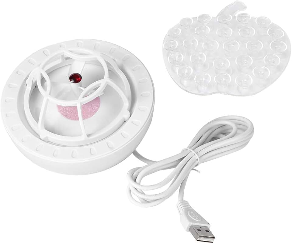 Mini lave-vaisselle ultrasonique USB, compact, automatique, rouge