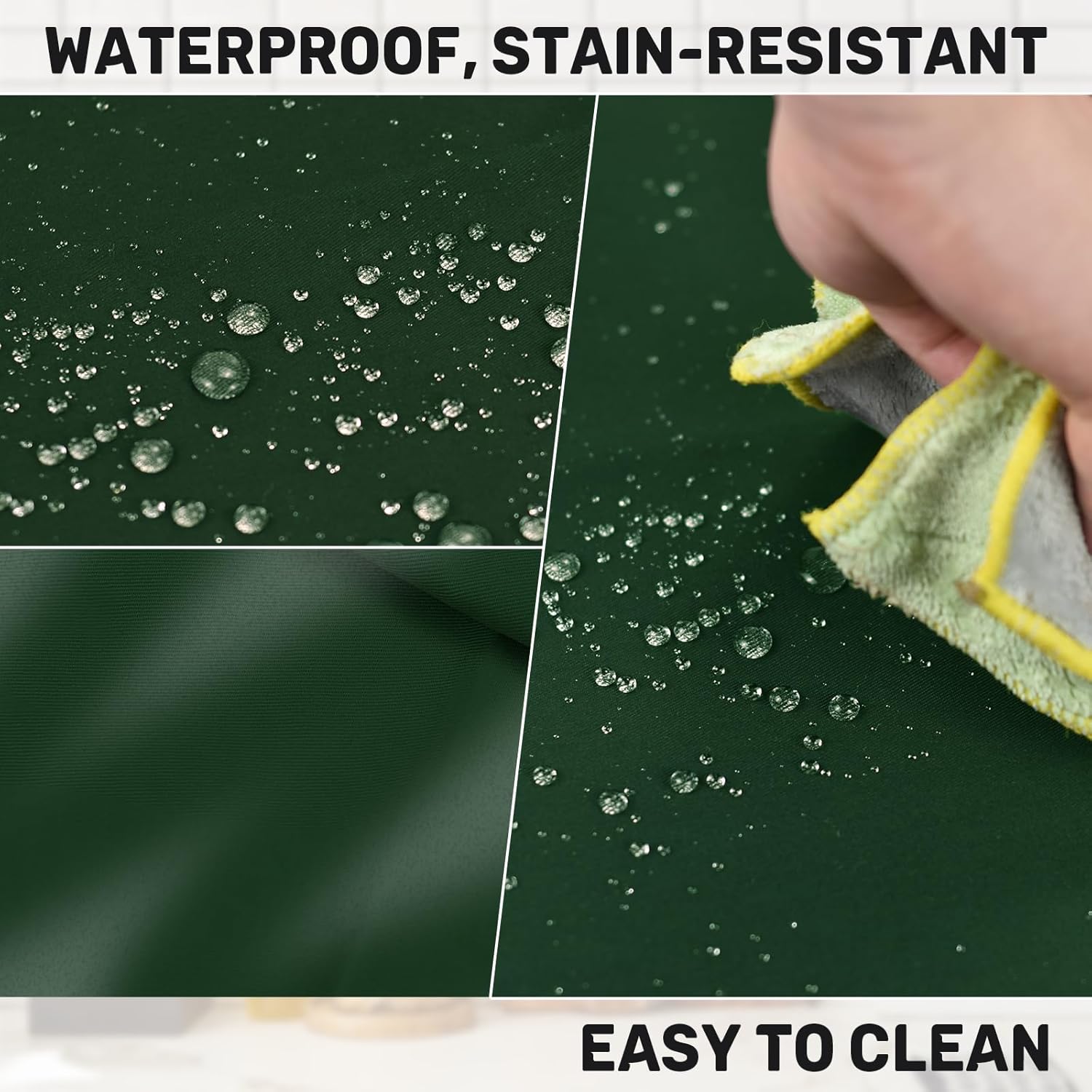 Tablier de chef - 2 pièces, unisexe, grandes tailles, 2 poches, cuisine