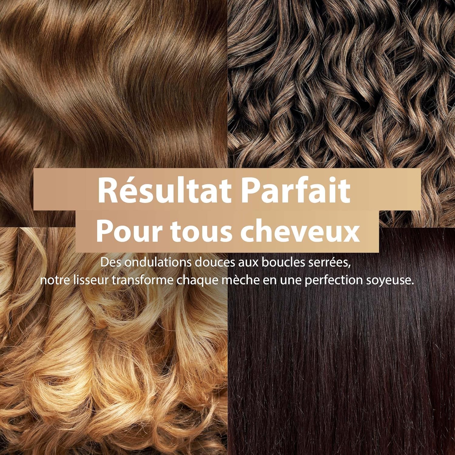 Golden Goods - Steampod Pro - lisseur ionique vapeur, céramique, 230°C