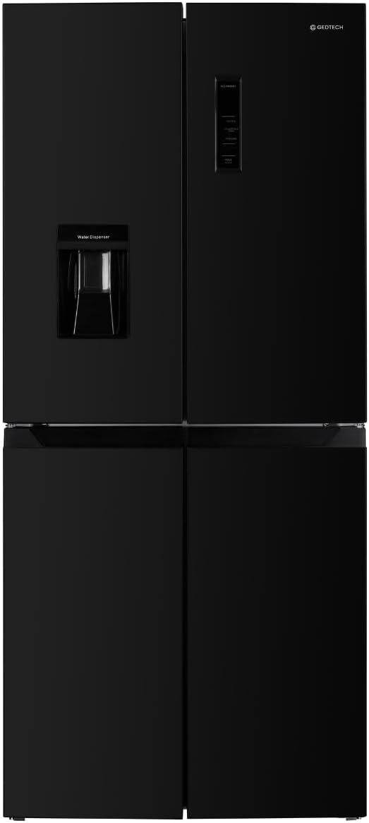 GEDTECH - Réfrigérateur multi-portes 470L No Frost noir GMP470BL