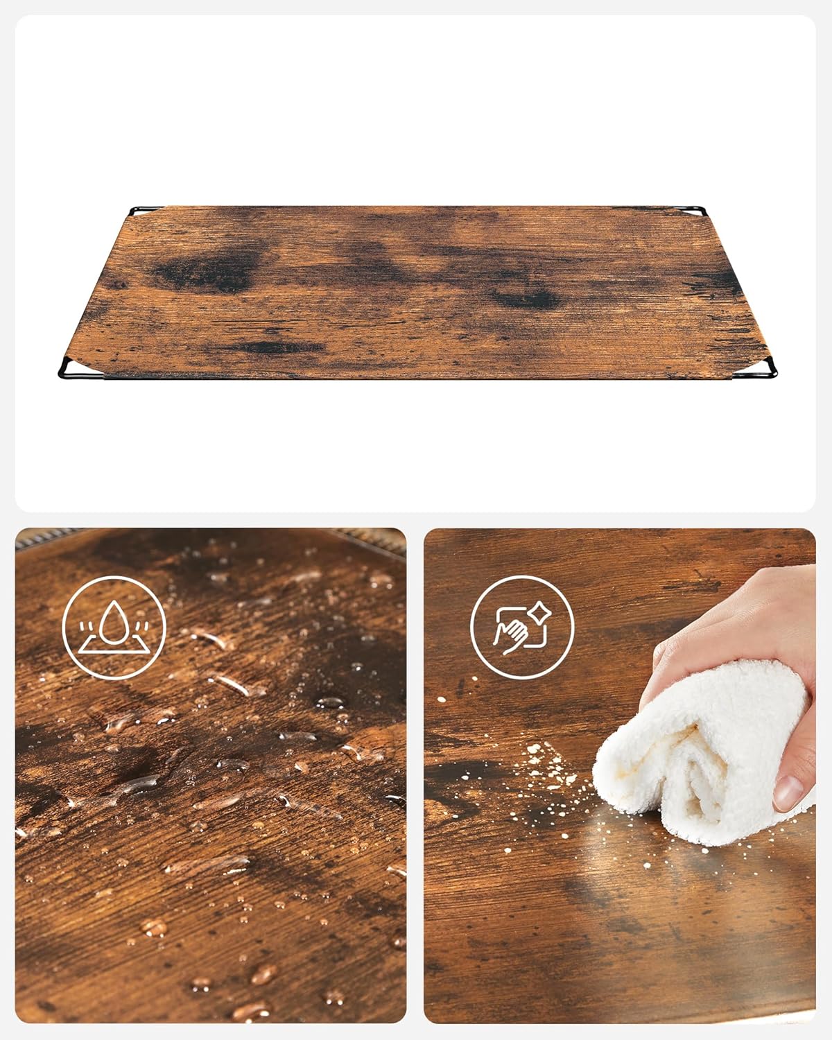 SONGMICS - meuble chaussures modulable 10 compartiments, 20 paires, LPC010A01