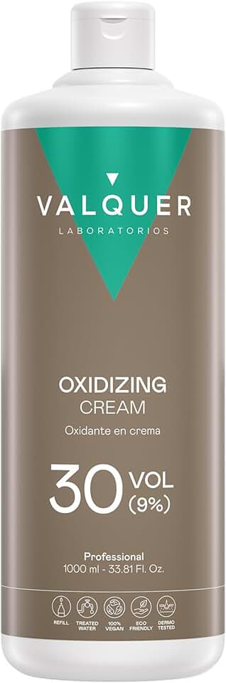 Valquer - Crème oxydante capillaire 1L - vegan, 30 volumes, 9%