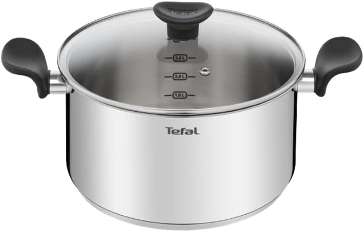 Tefal - Primary (E30846) - Faitout induction 24 cm - fond inox E30846
